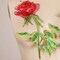 1 Red 9.5" Rose Flower Patch Iron On Embroidery Applique for Jackets Bags Jeans Clothing